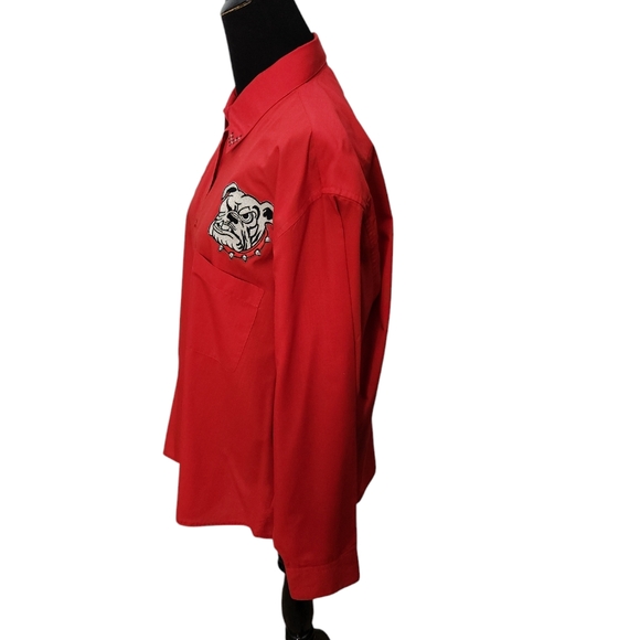 Women's Las Olas Georgia Bulldog Long Sleeve Shirt GO DAWGS!! Size Large - Picture 3 of 11